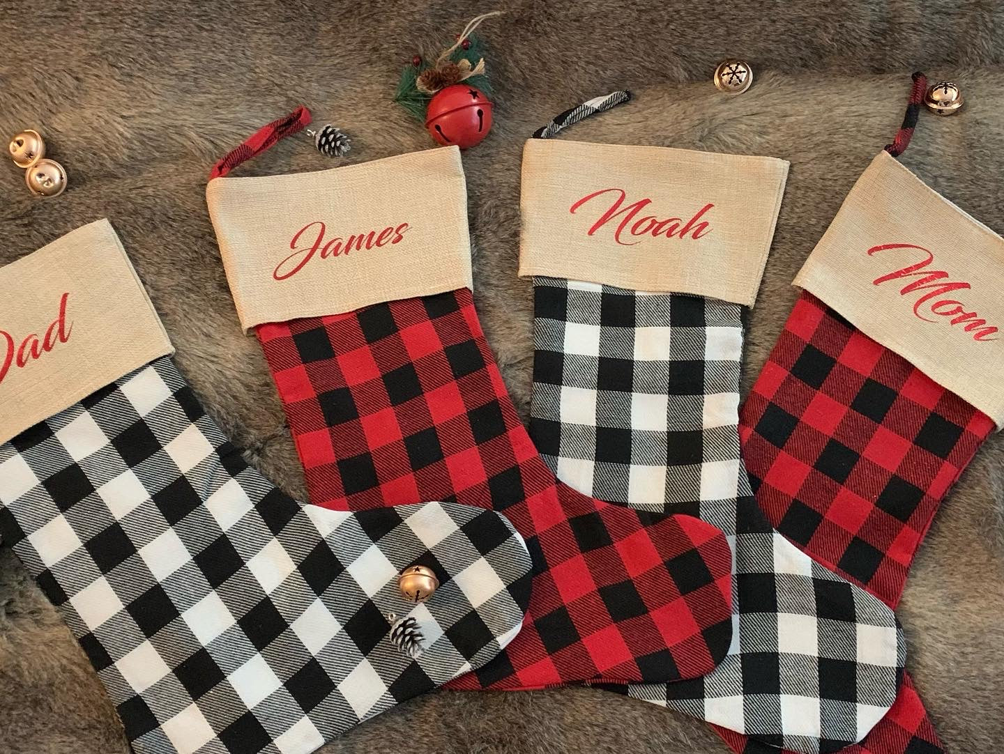 Plaid Stockings