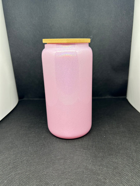 Beer can glass 16oz