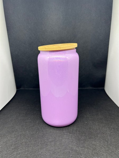 Beer can glass 16oz