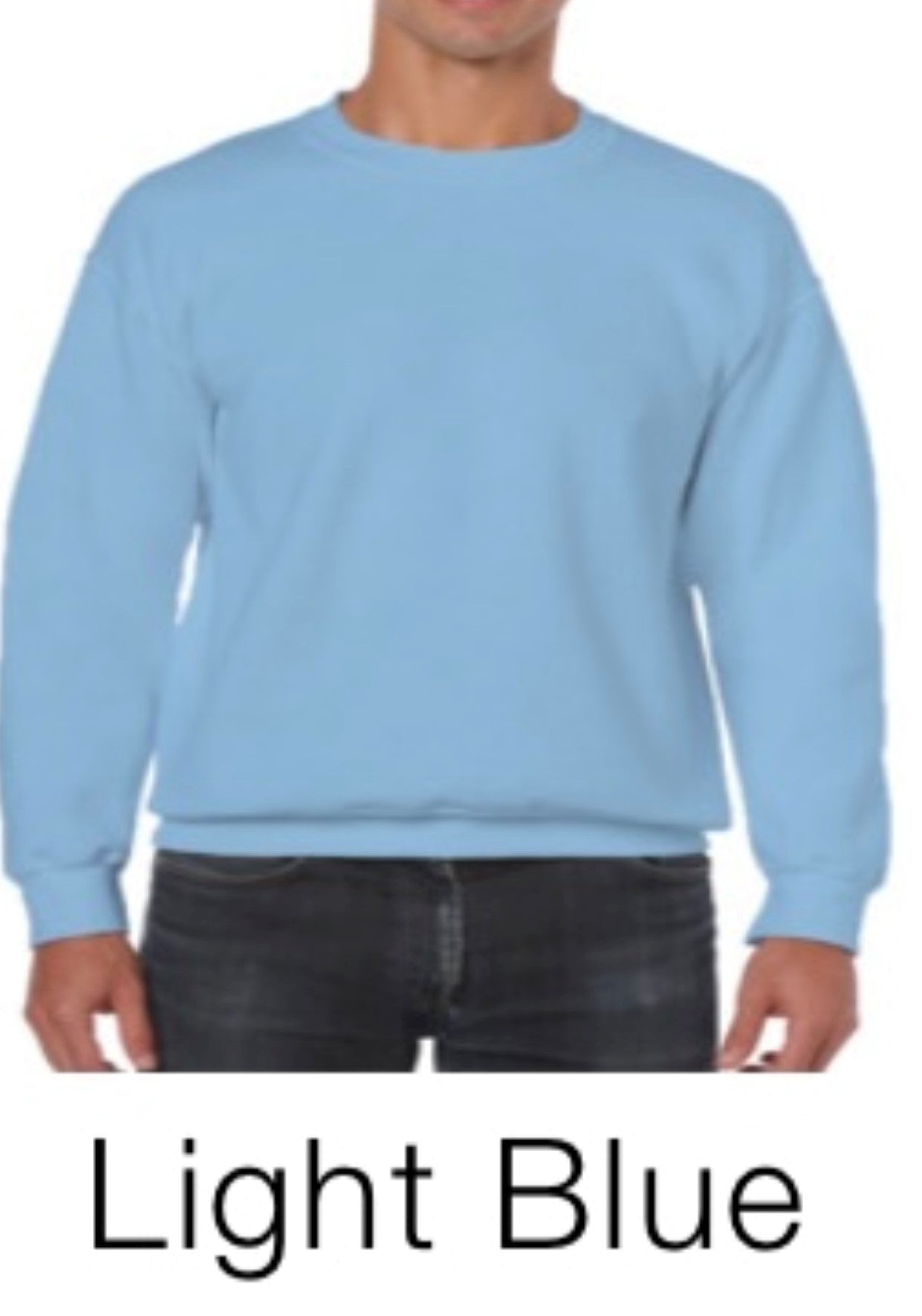 Adult crew neck sweater
