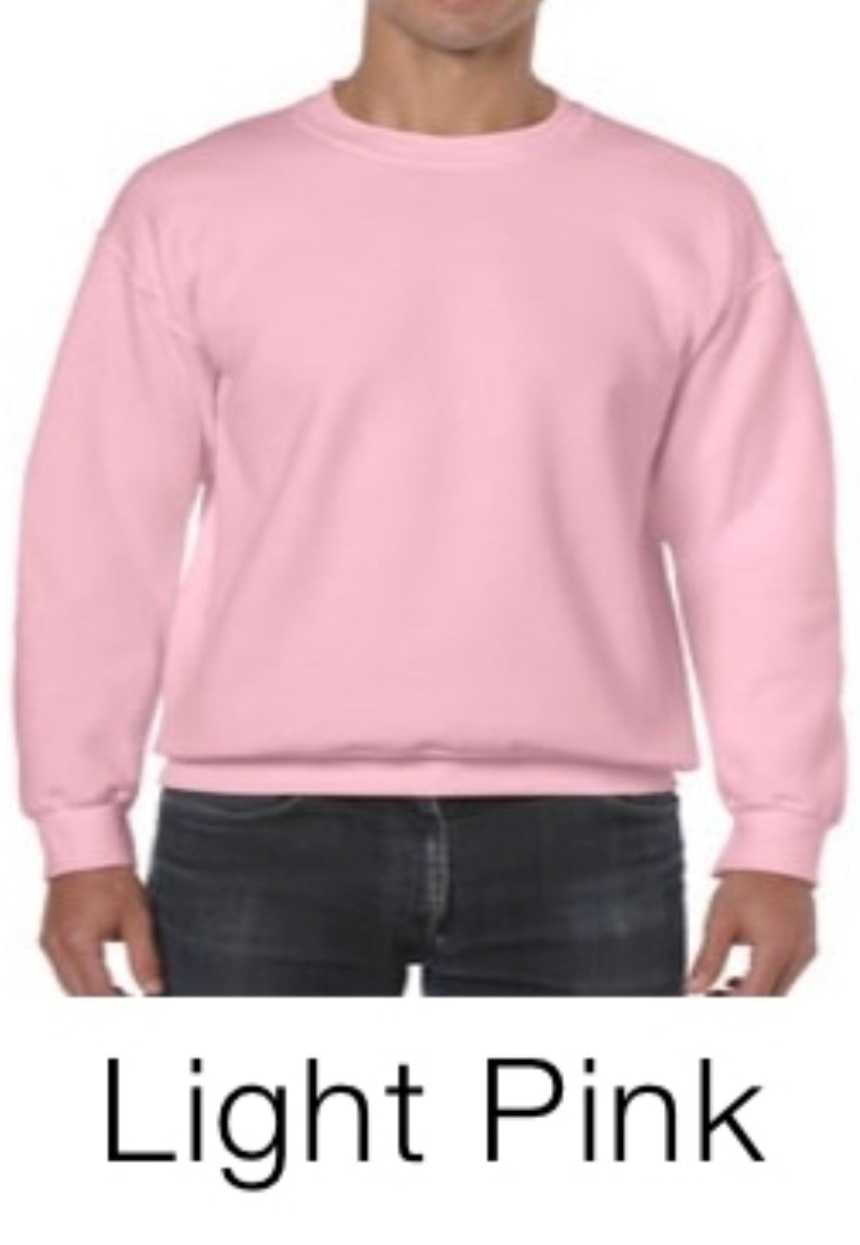 Adult crew neck sweater
