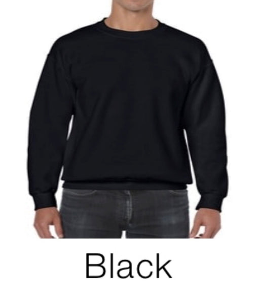 Adult crew neck fleece