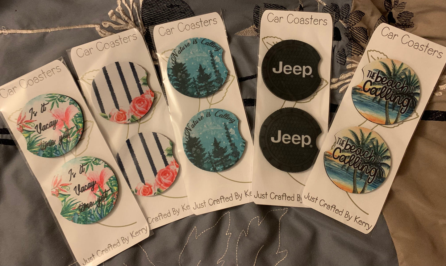 Neoprene Car Coaster