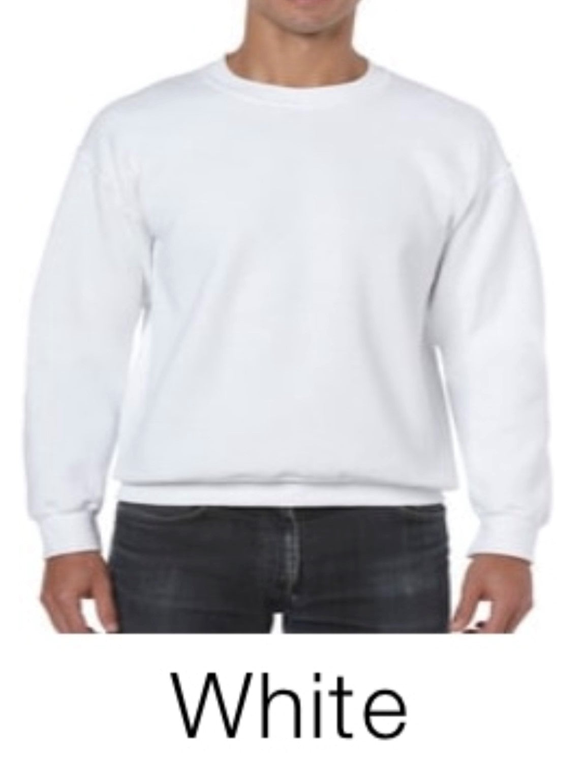 Adult crew neck fleece