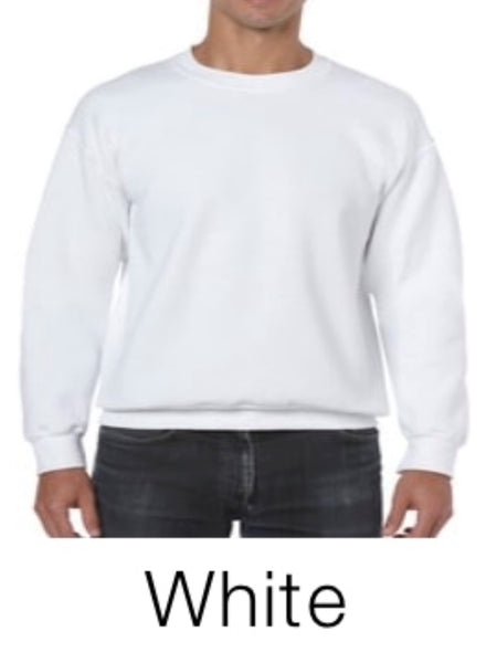 Adult crew neck fleece