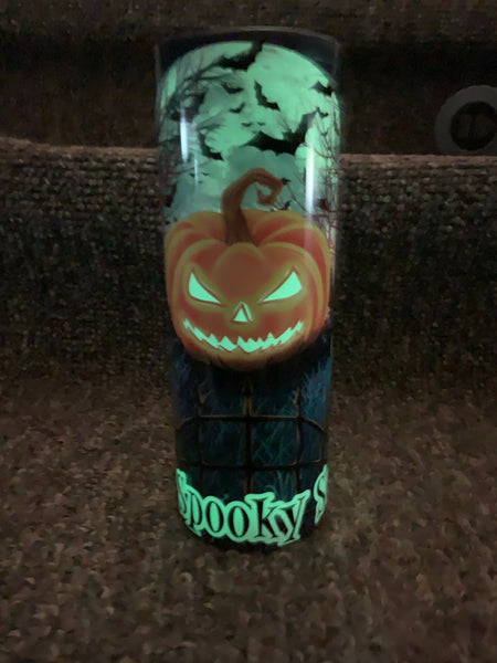 glow in the dark tumbler