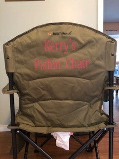 Personalize your camp chair