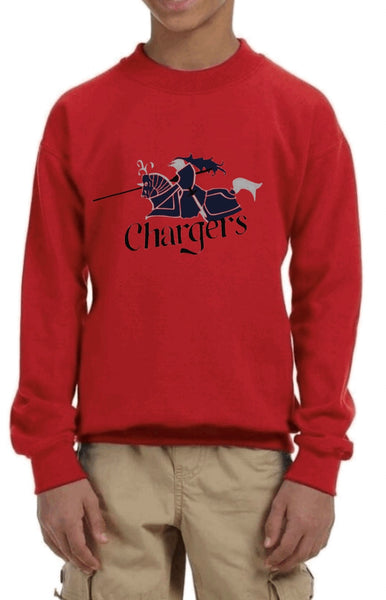 Gildan youth crew neck sweater