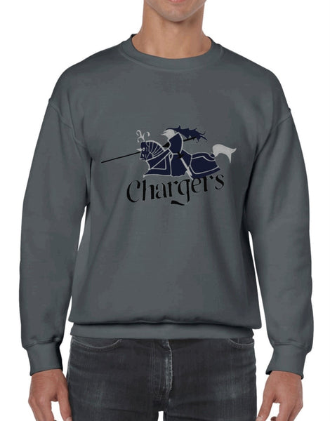 Adult crew neck fleece